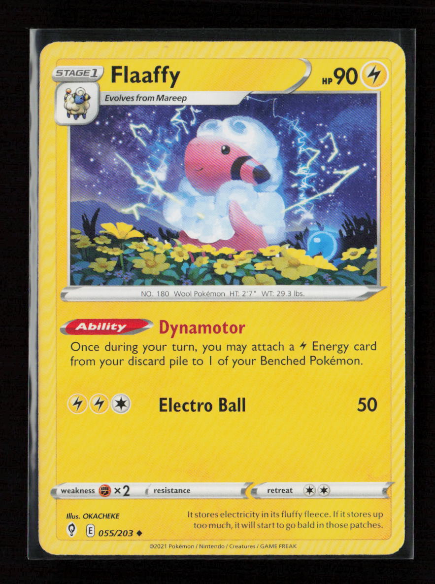 Flaaffy Uncommon SWSH07: Evolving Skies 055/203 LP