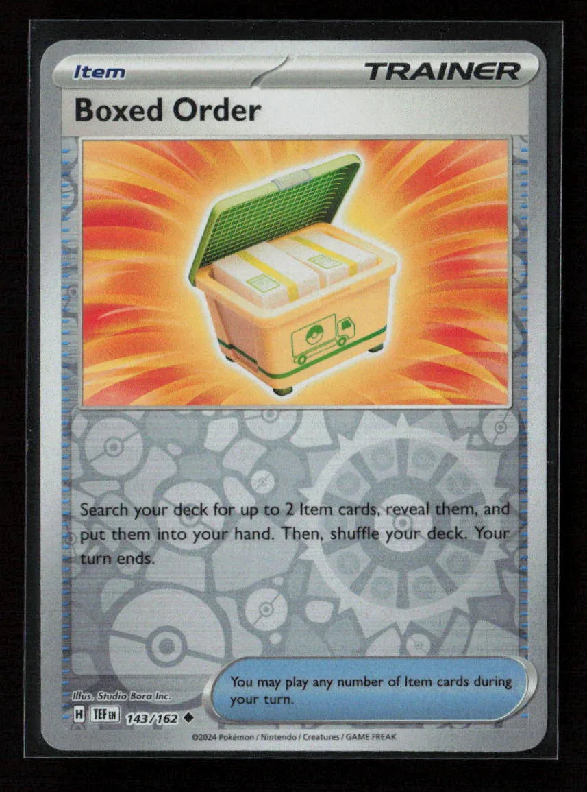 Boxed Order Uncommon SV05: Temporal Forces 143/162 NM - Kang's Collectibles