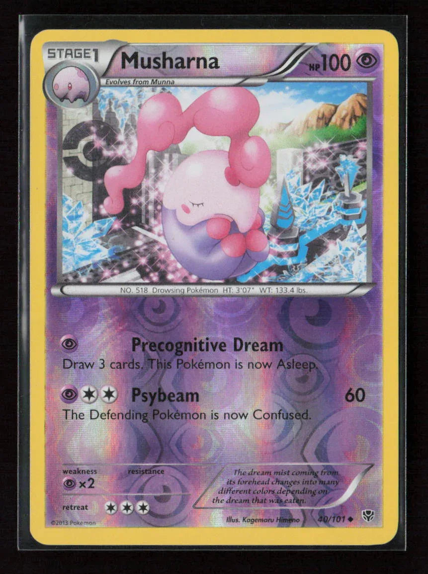 Musharna Uncommon Plasma Blast 40/101 LP - Kang's Collectibles