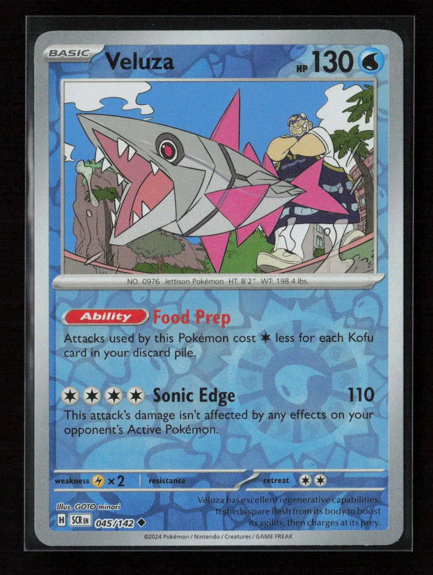 Veluza Uncommon SV07: Stellar Crown 045/142 NM - Kang's Collectibles