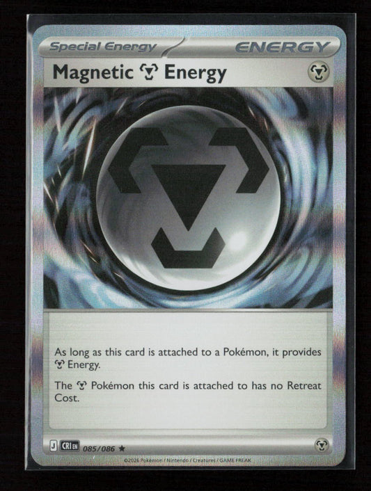 Magnetic M Energy Rare ME04: Chaos Rising 085/086 NM