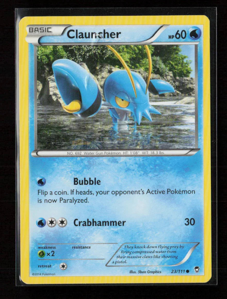 Clauncher Common XY - Furious Fists 23/111 LP - Kang's Collectibles