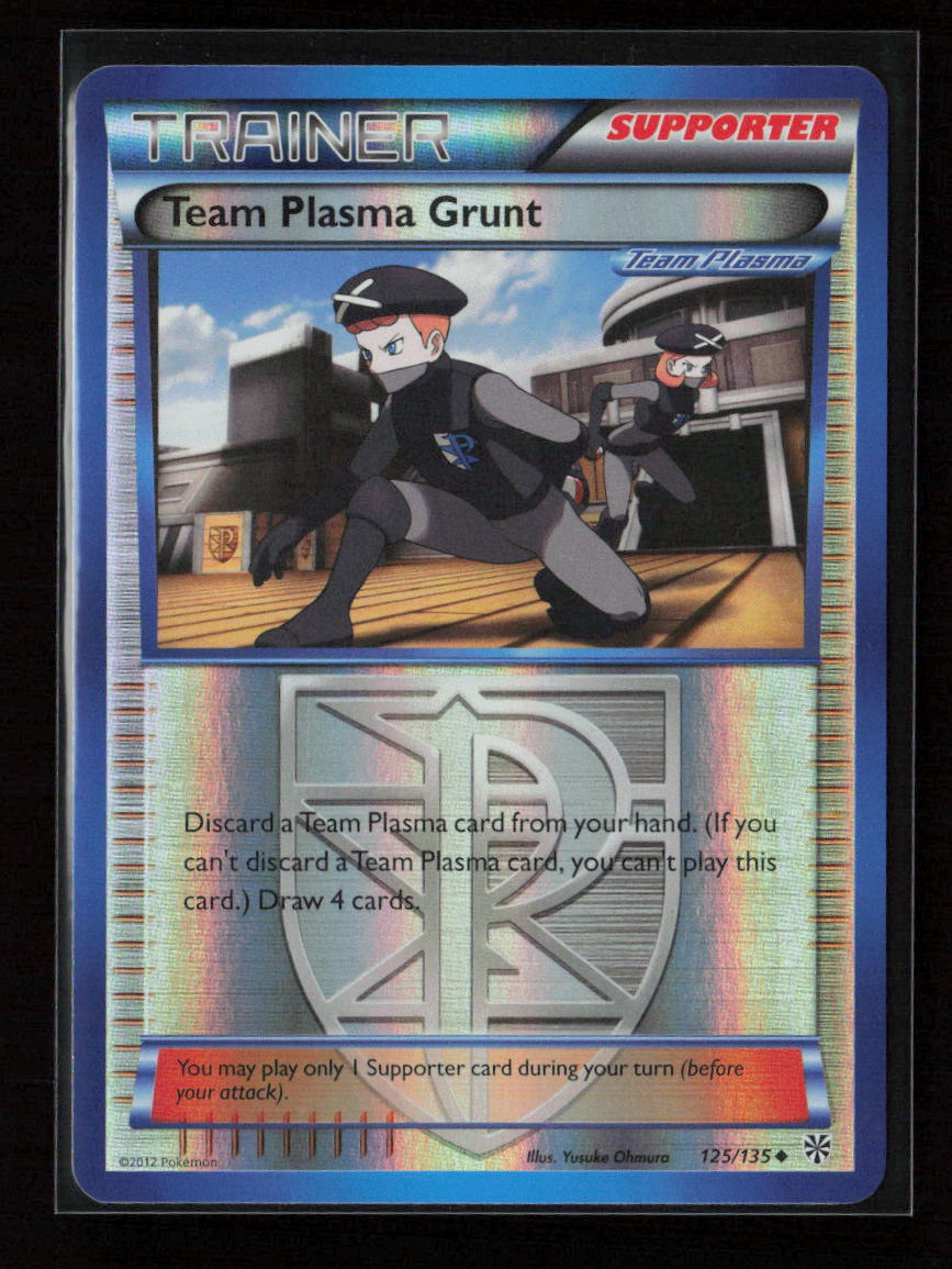 Team Plasma Grunt (Team Plasma) Uncommon Plasma Storm 125/135 NM