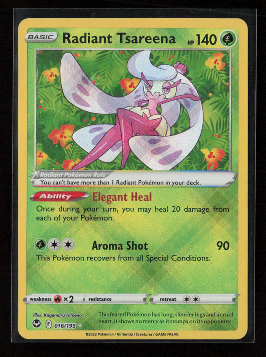 Radiant Tsareena Radiant Rare SWSH12: Silver Tempest 016/195 NM