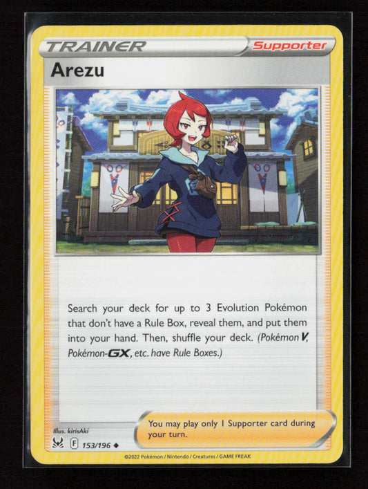 Arezu Uncommon SWSH11: Lost Origin 153/196 LP