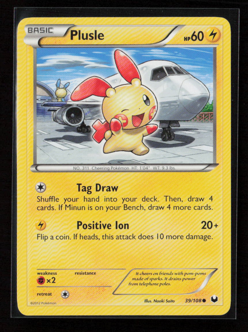 Plusle Common Dark Explorers 39/108 LP