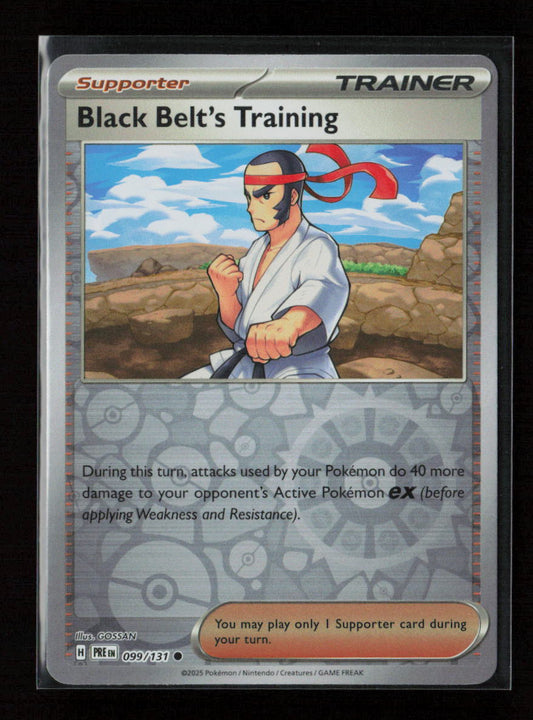 Black Belt's Training - Common SV: Prismatic Evolutions 099/131 NM