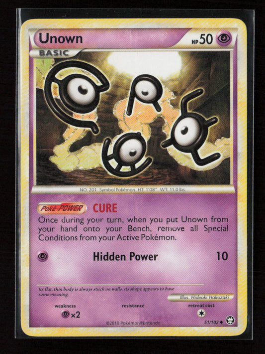 Unown Uncommon Triumphant 51/102 LP