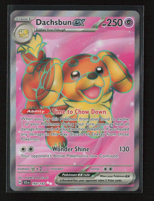Dachsbun ex - Ultra Rare SV07: Stellar Crown 160/142 NM - Kang's Collectibles