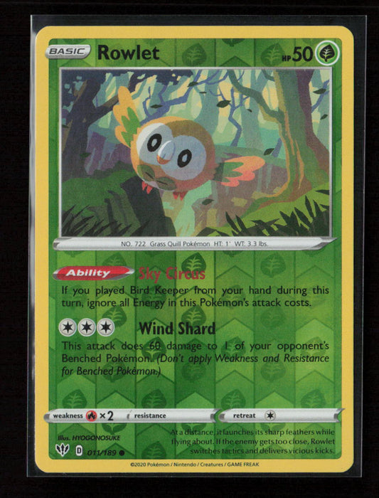 Rowlet Common Shining Fates 006/072 LP