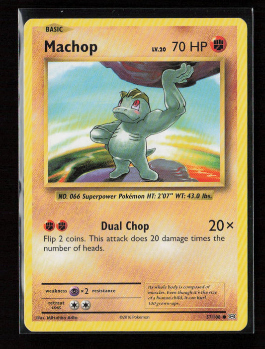 Machop Common XY - Evolutions 57/108 LP