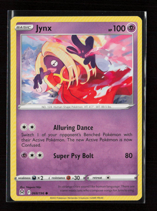 Jynx Common SWSH11: Lost Origin 068/196 LP