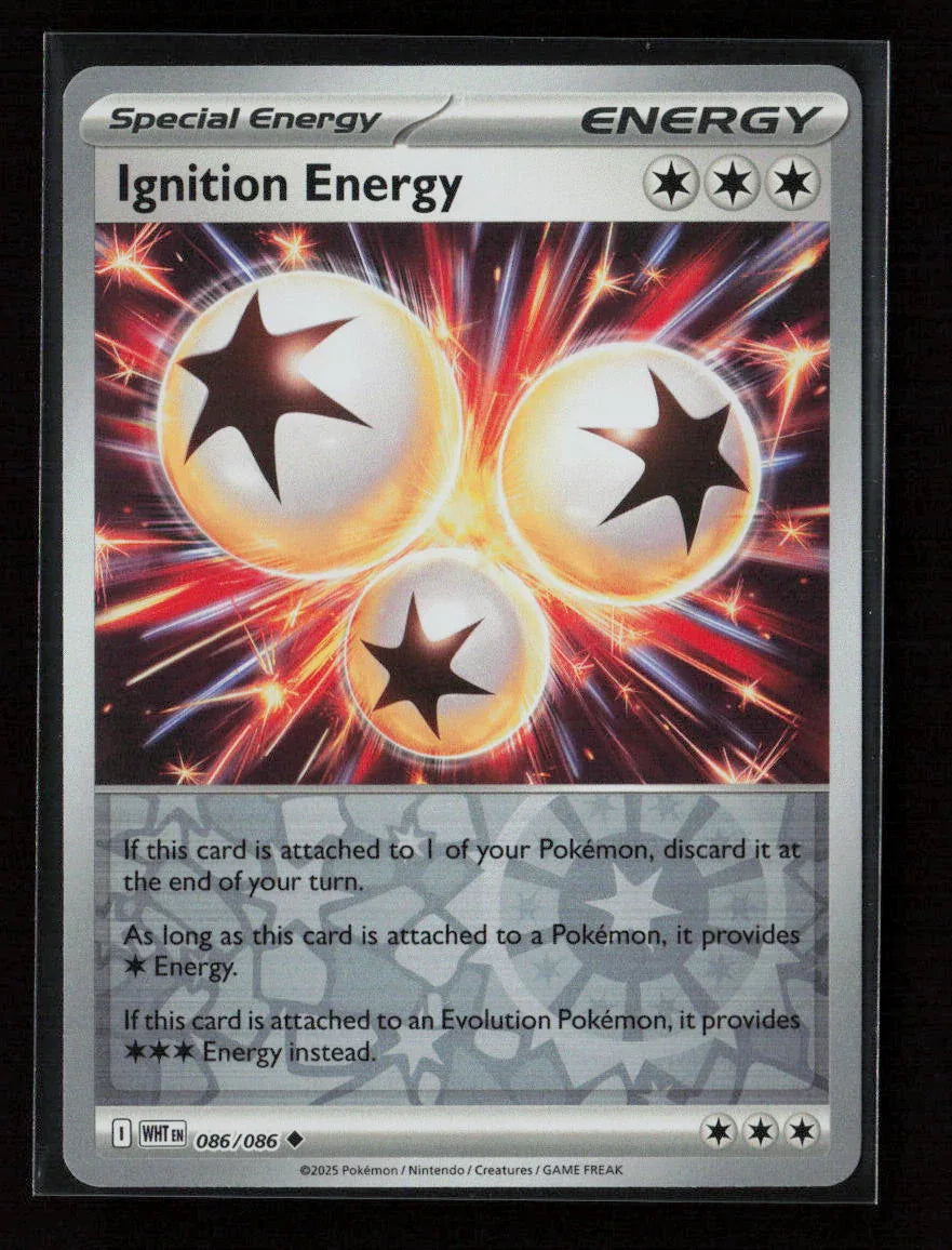 Ignition Energy Uncommon SV: White Flare 086/086 NM - Kang's Collectibles