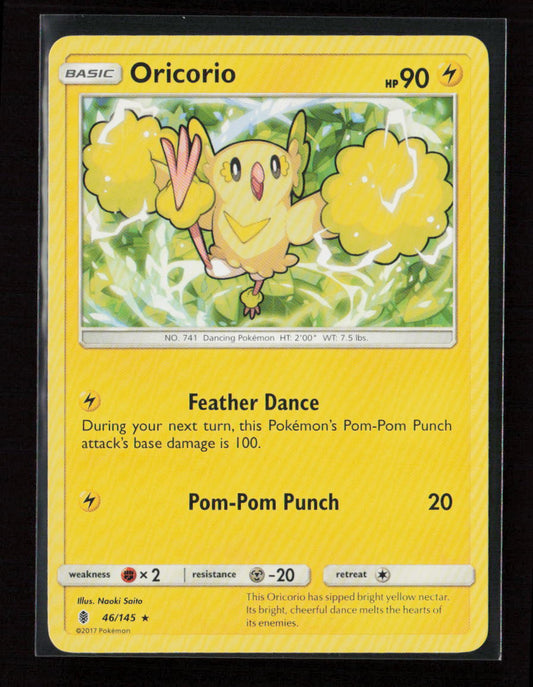 Oricorio (46) Rare SM - Guardians Rising 46/145 LP