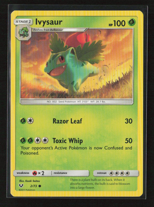 Ivysaur Common Shining Legends 2/73 LP