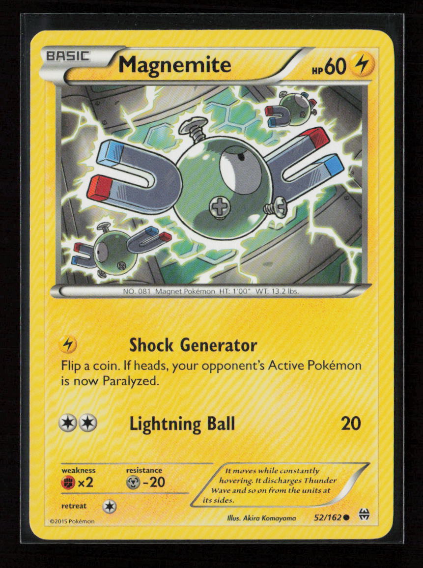 Magnemite (52) Common XY - BREAKthrough 52/162 LP