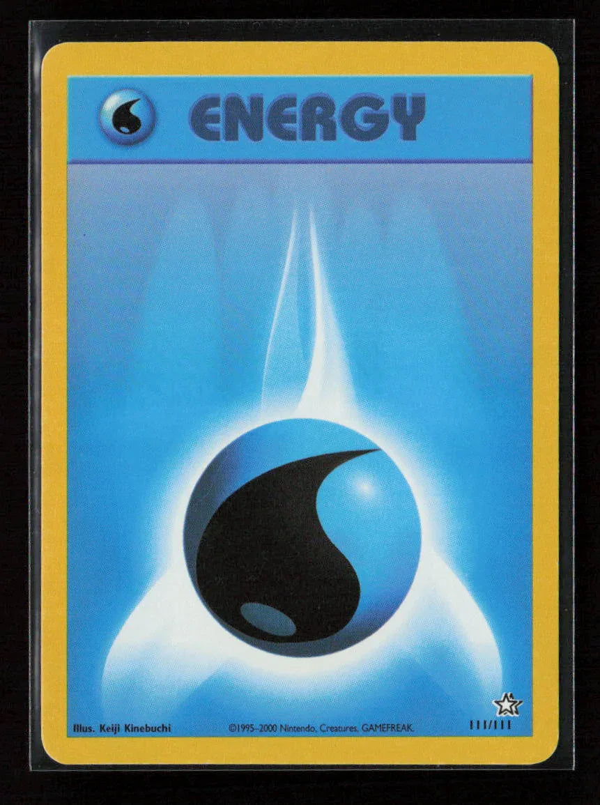 Water Energy Common Neo Genesis 111/111 LP - Kang's Collectibles