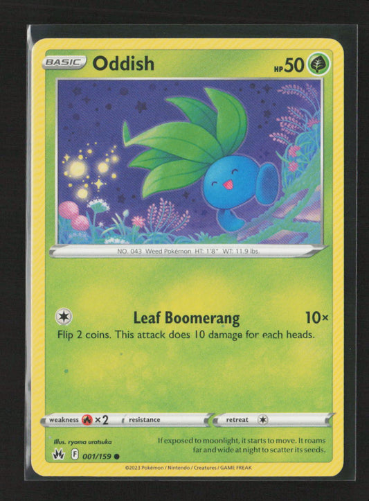 Oddish Common Crown Zenith 001/159 LP