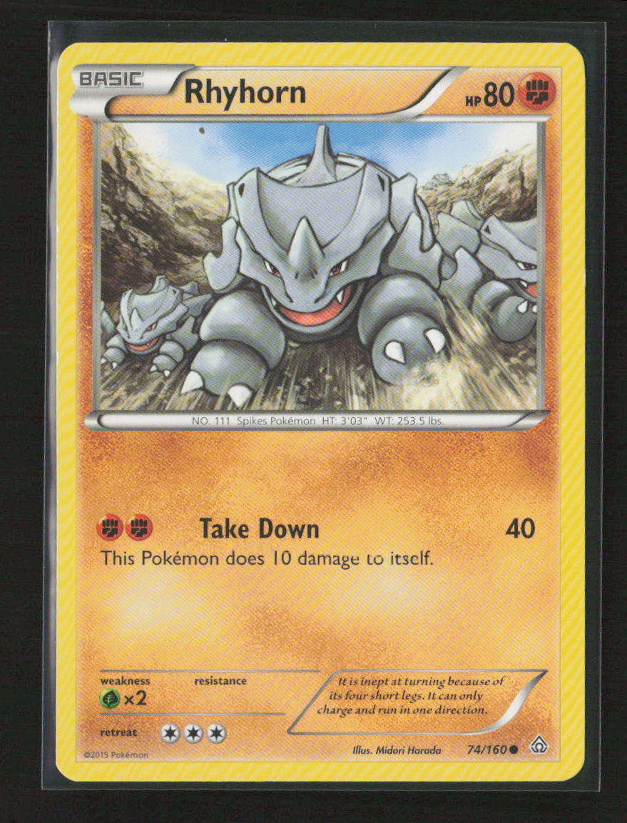 Rhyhorn Common Generations 49/83 LP