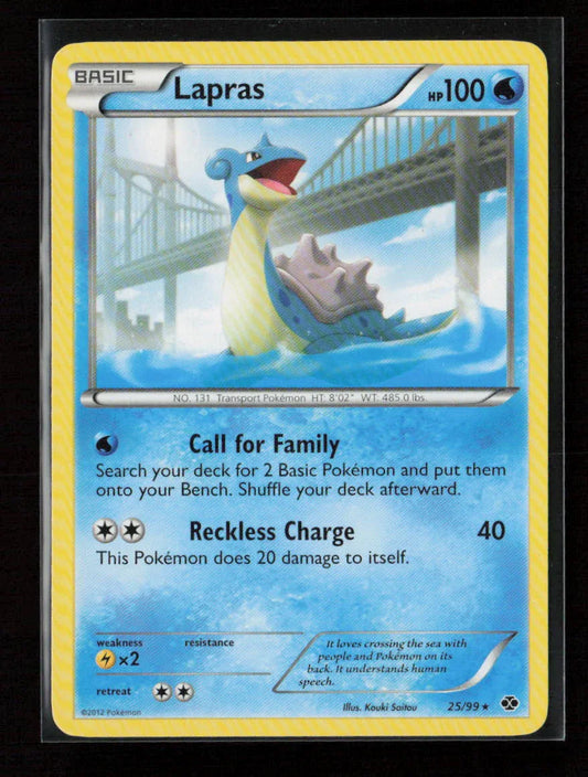 Lapras (25) Rare Next Destinies 25/99 LP - Kang's Collectibles