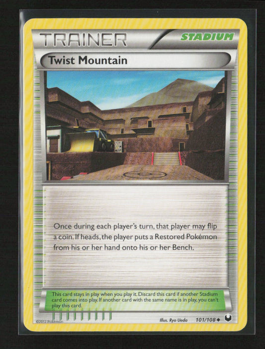 Twist Mountain Uncommon Dark Explorers 101/108 NM