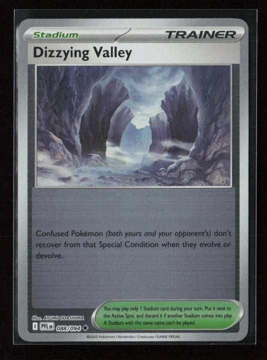 Dizzying Valley Uncommon ME02: Phantasmal Flames 088/094 NM - Kang's Collectibles