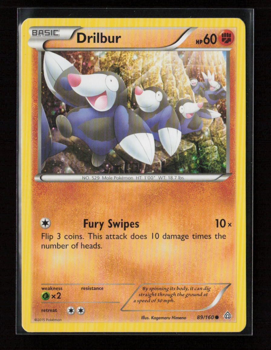 Drilbur Common XY - Primal Clash 89/160 LP