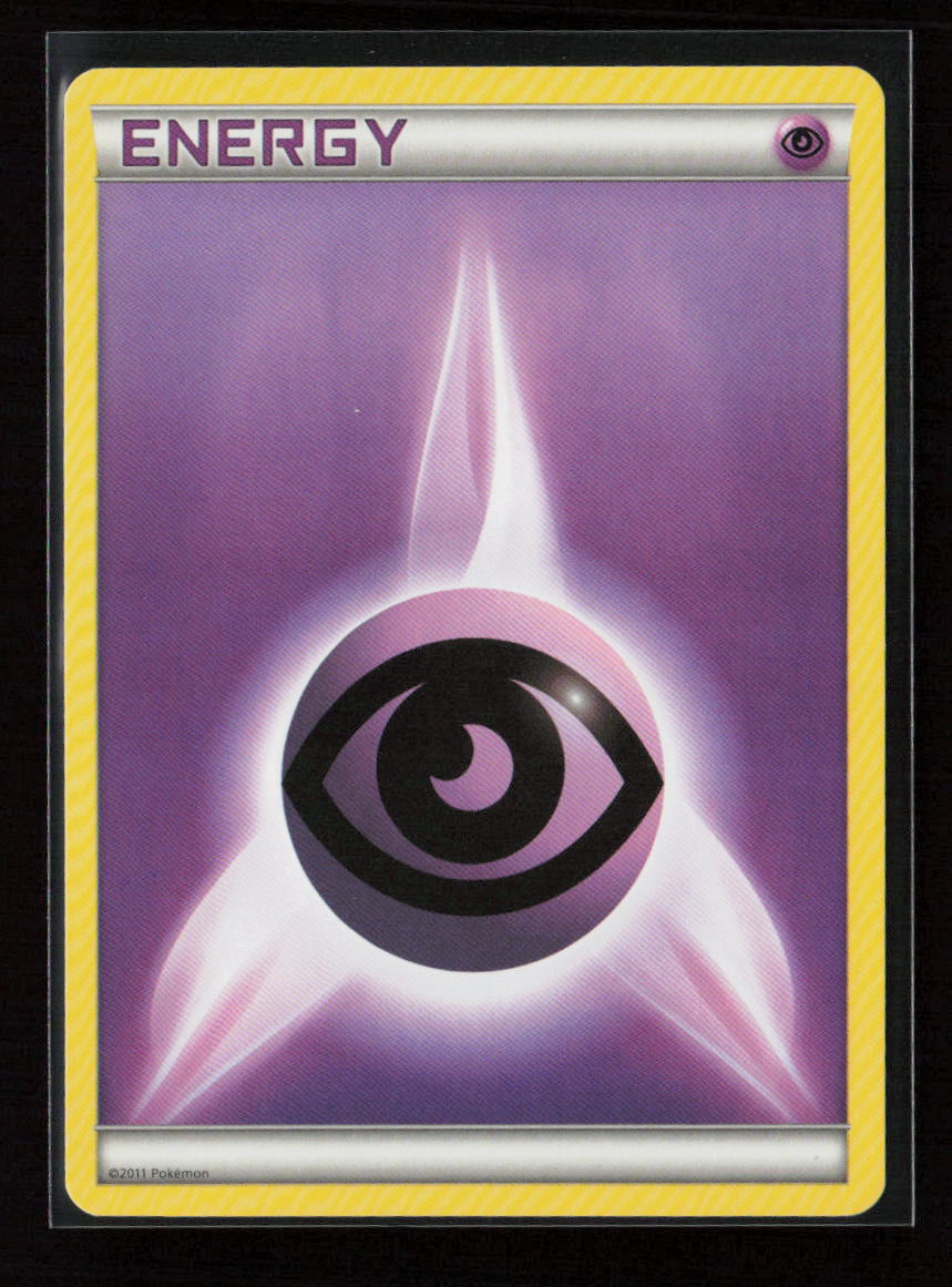 Psychic Energy (2011 Unnumbered) Promo League & Championship Cards NM