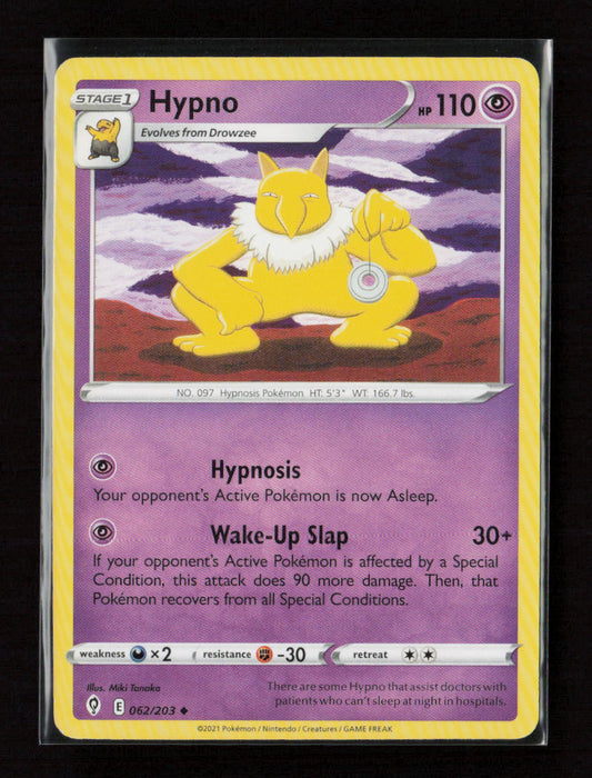 Hypno Uncommon SWSH07: Evolving Skies 062/203 LP