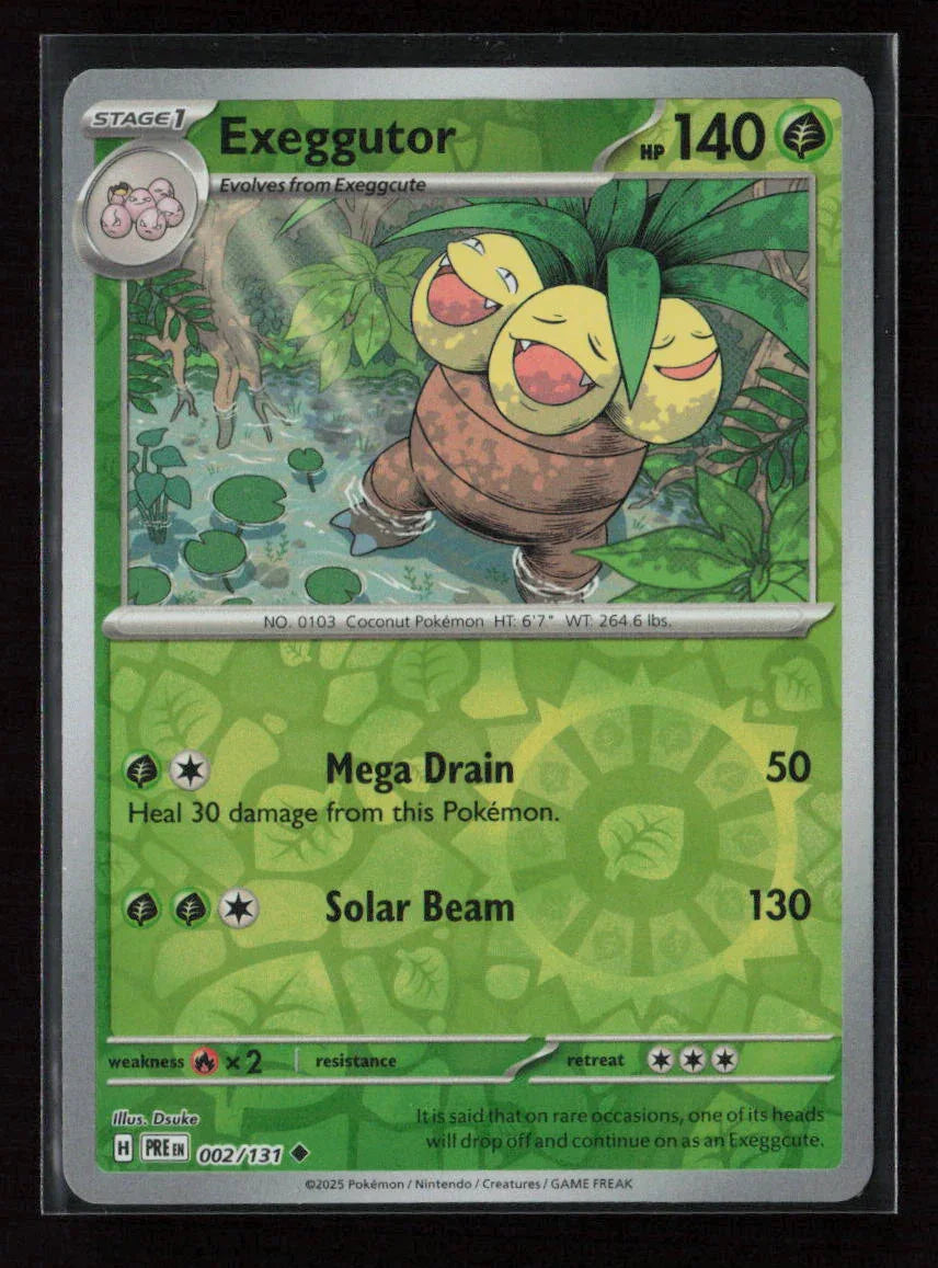 Exeggutor Uncommon SV: Prismatic Evolutions 002/131 NM - Kang's Collectibles
