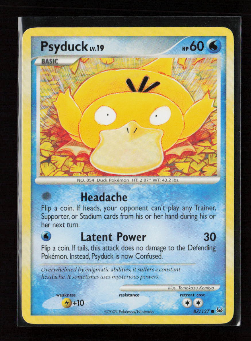 Psyduck Common Platinum 87/127 LP