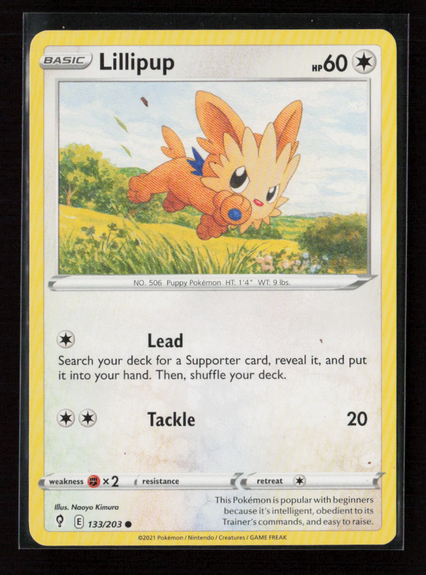 Lillipup Common SWSH07: Evolving Skies 133/203 LP