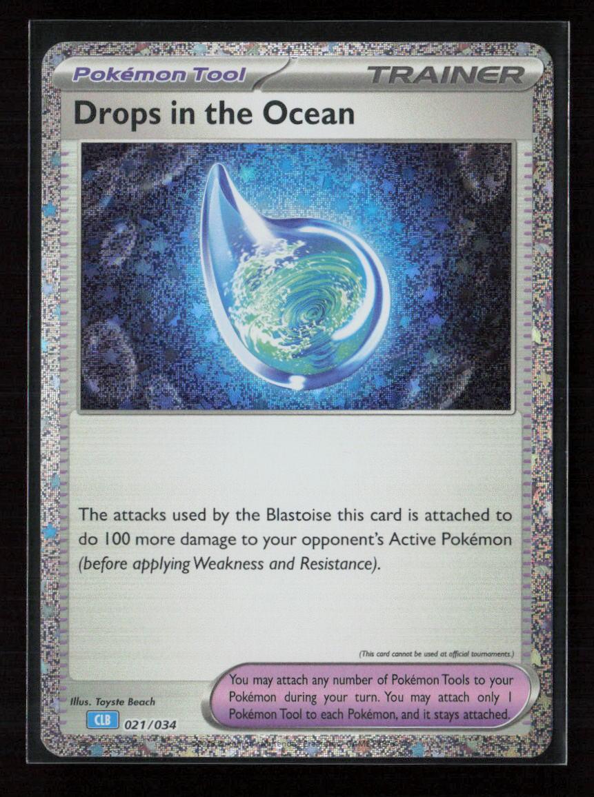 Drops in the Ocean Classic Collection Trading Card Game Classic 021/034 NM - Kang's Collectibles