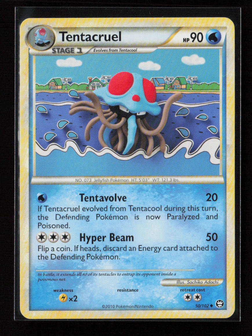 Tentacruel Uncommon Triumphant 50/102 LP