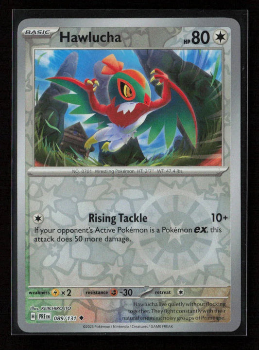 Hawlucha Uncommon SV: Prismatic Evolutions 089/131 NM - Kang's Collectibles