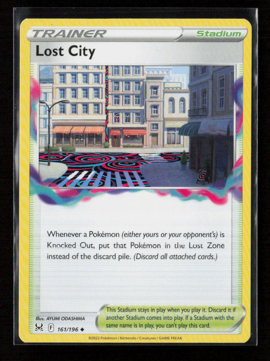 Lost City Uncommon SWSH11: Lost Origin 161/196 LP