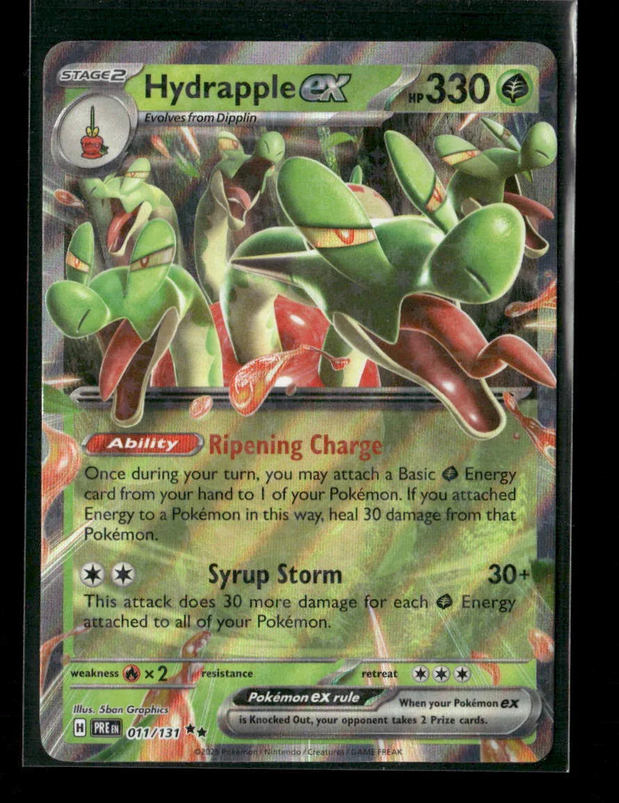 Hydrapple ex Double Rare SV: Prismatic Evolutions 011/131 NM - Kang's Collectibles