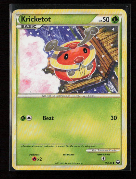 Kricketot Common Triumphant 65/102 LP - Kang's Collectibles