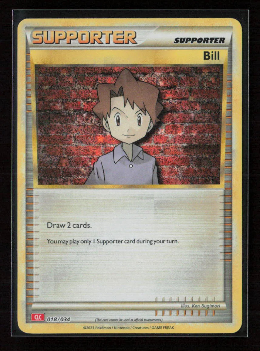 Bill (CLV) Classic Collection Trading Card Game Classic 018/034 NM - Kang's Collectibles