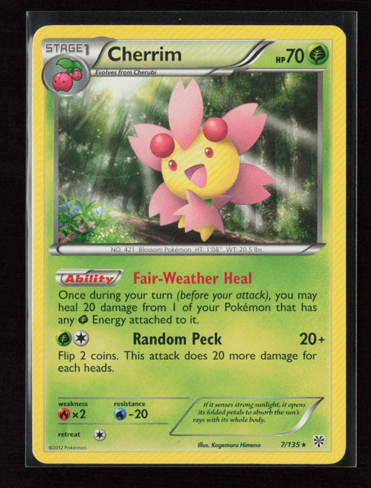 Cherrim Rare Plasma Storm 7/135 MP