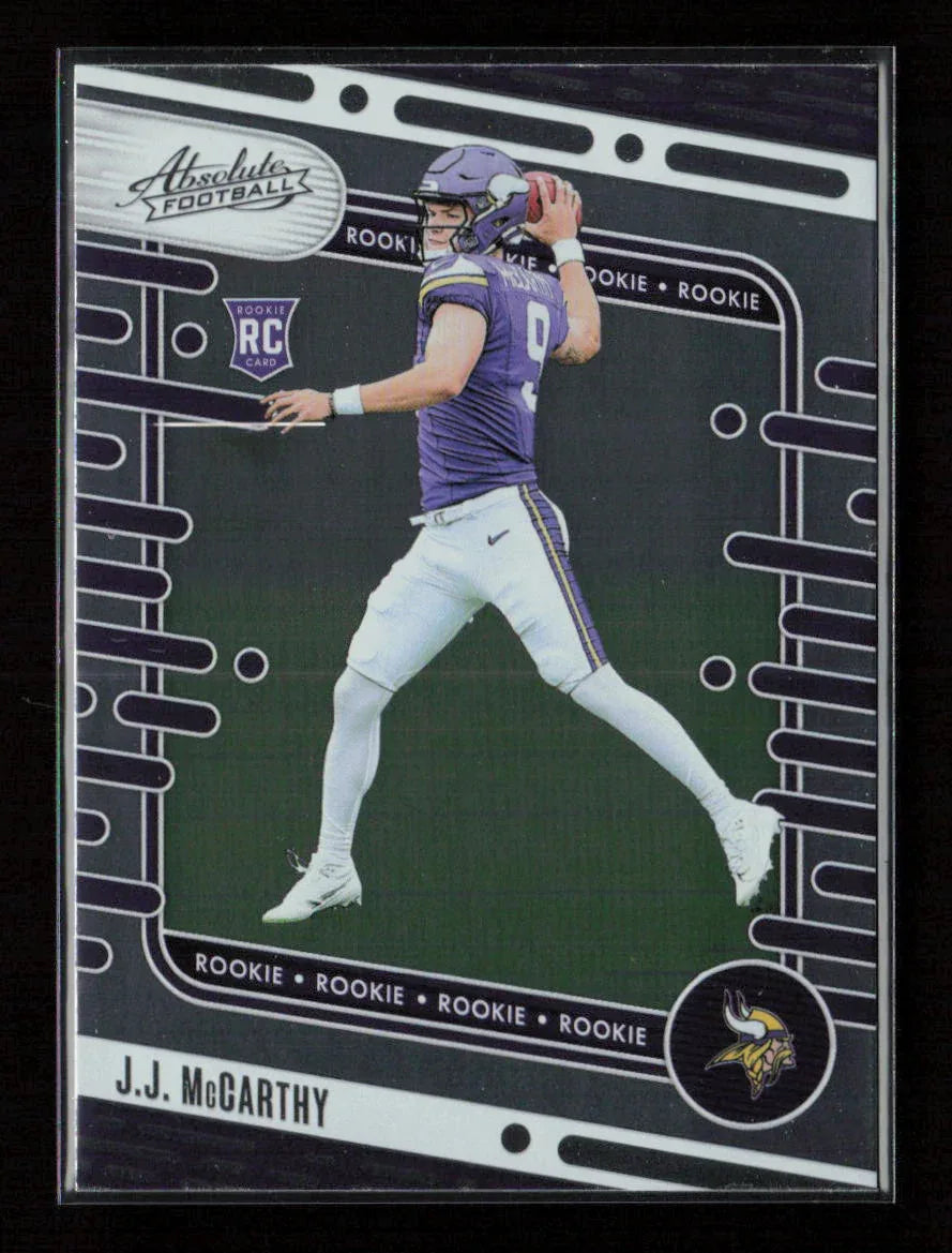 J.J. McCarthy 2024 Panini Absolute 110 NM - Kang's Collectibles