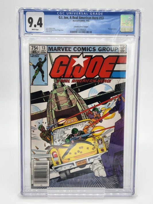 G.I. Joe #13 CGC 9.4 - Kang's Collectibles