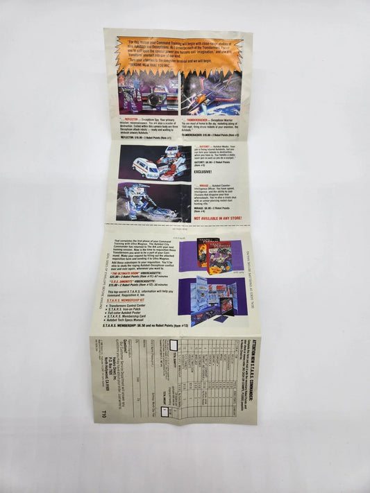 G1 S.T.A.R.S. Ultra Magnus Offer - Kang's Collectibles
