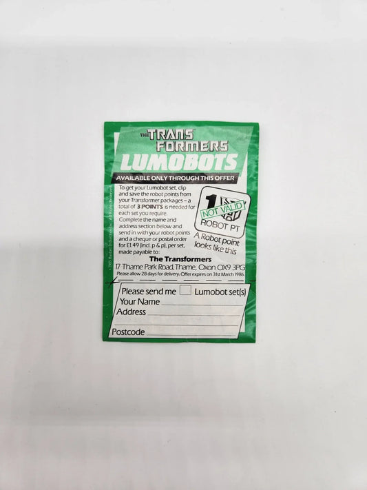 G1 Lumobots Offer - Kang's Collectibles