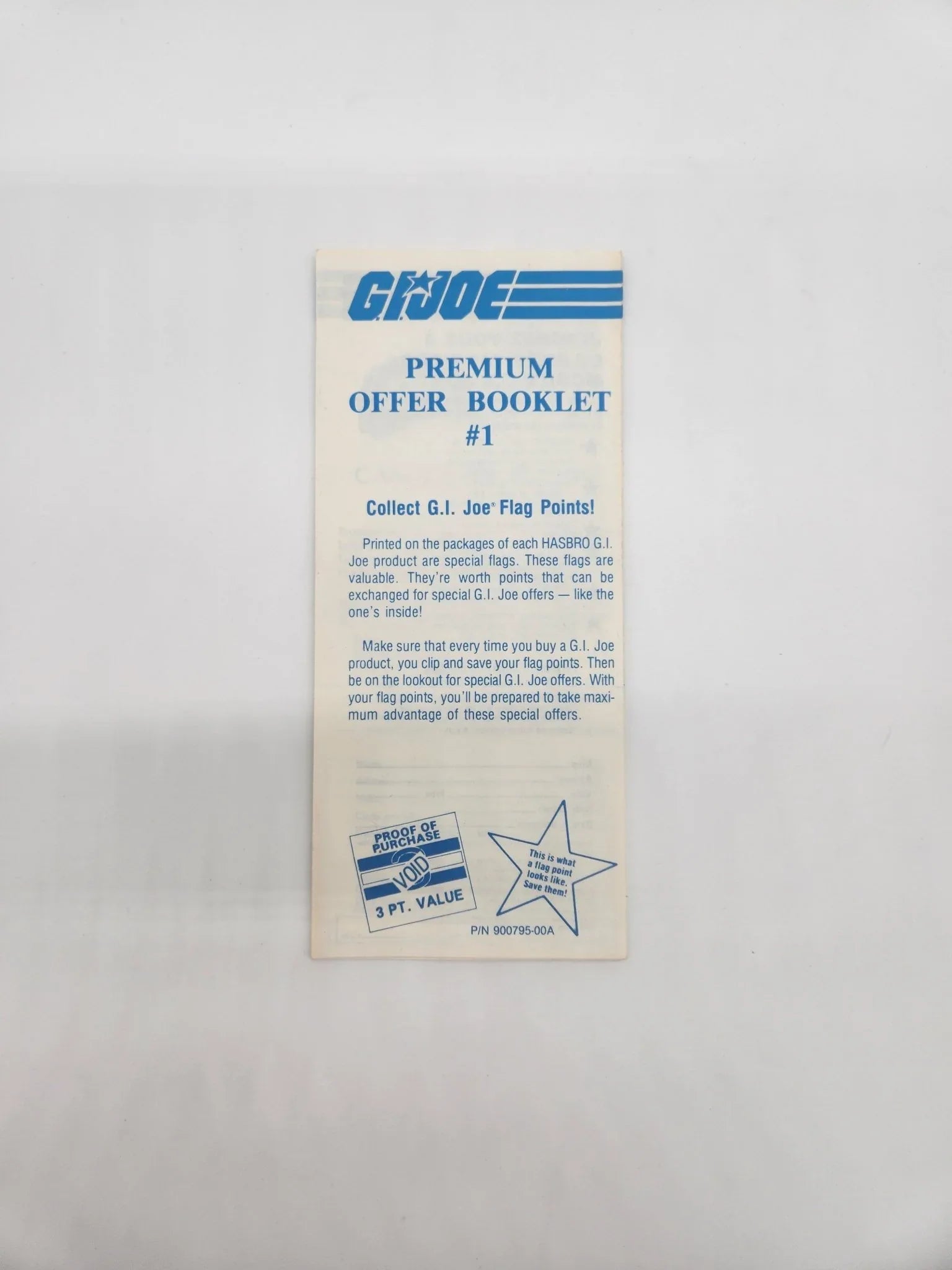 G.I. Joe Premium Offer Booklet #1 - Kang's Collectibles