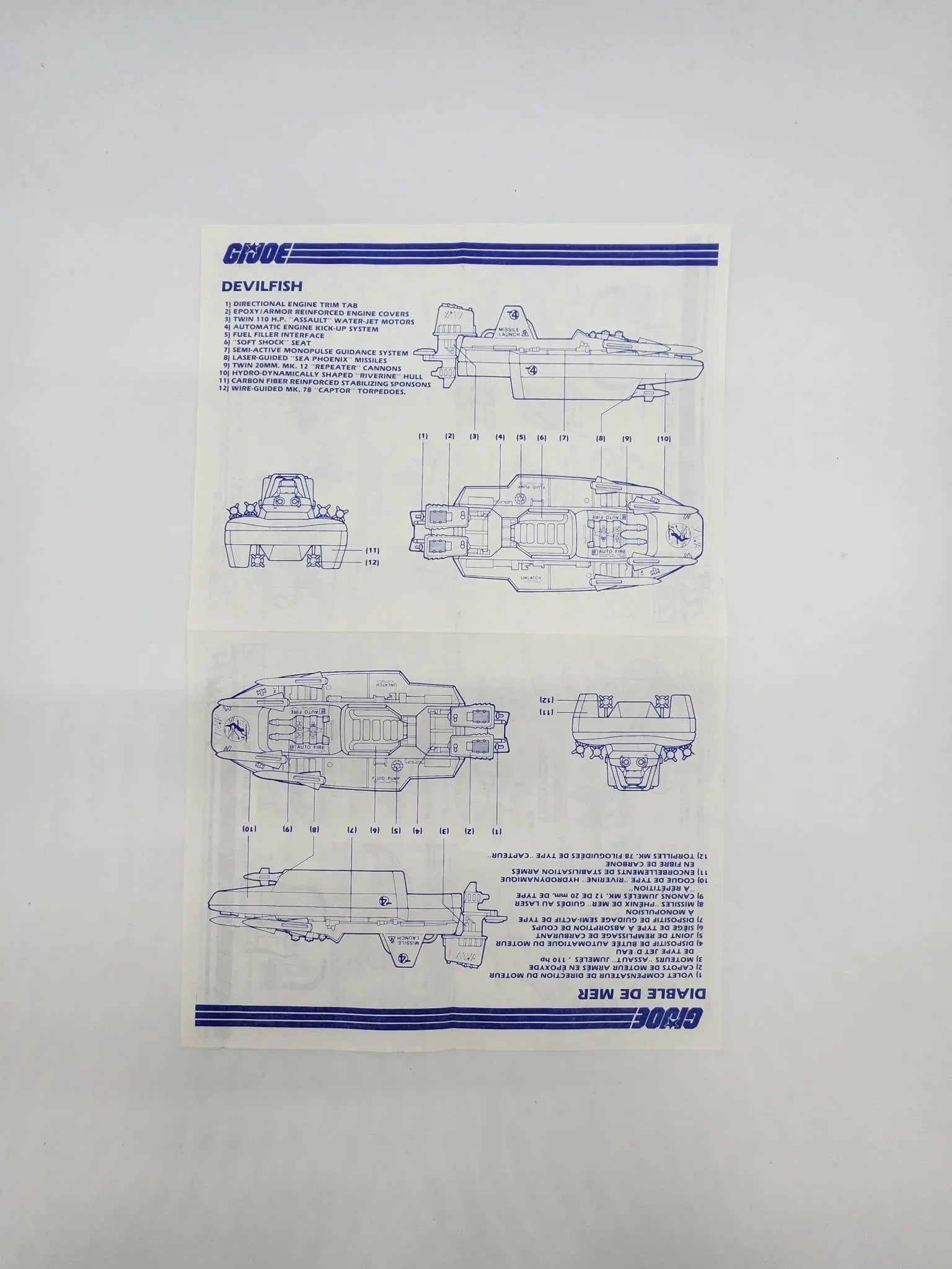 Devilfish Blueprints - Kang's Collectibles