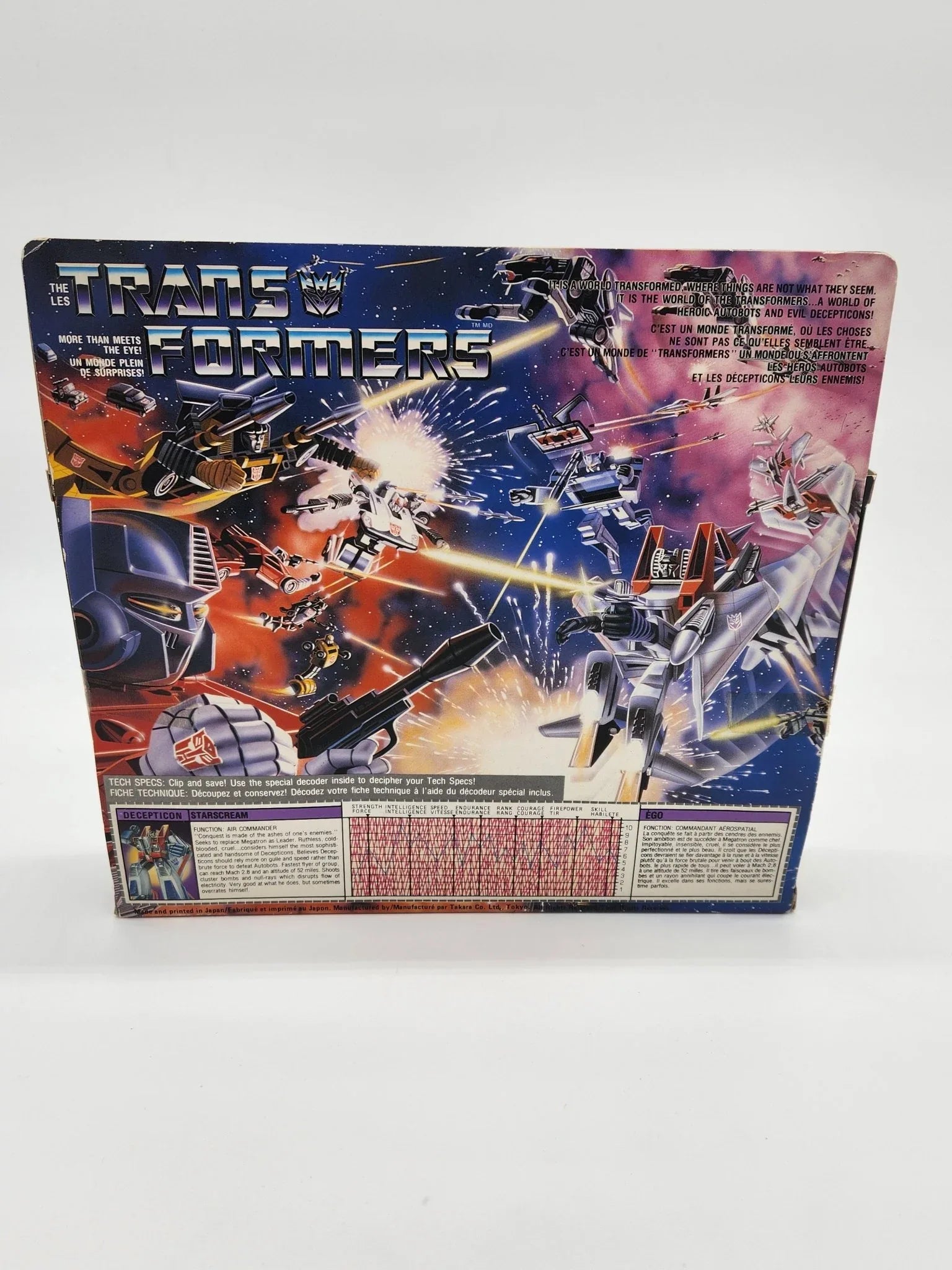 G1 Starscream MIB - Kang's Collectibles