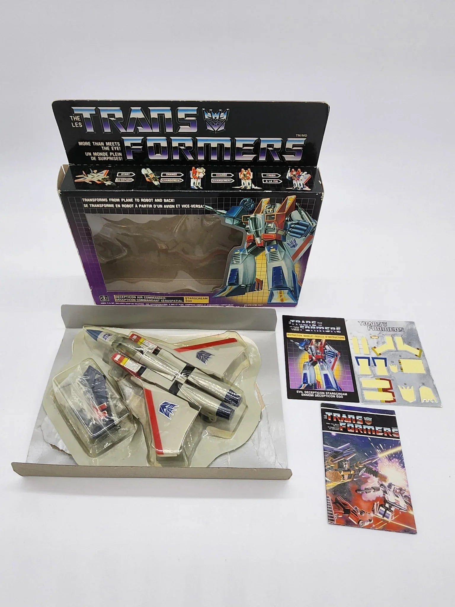 G1 Starscream MIB - Kang's Collectibles