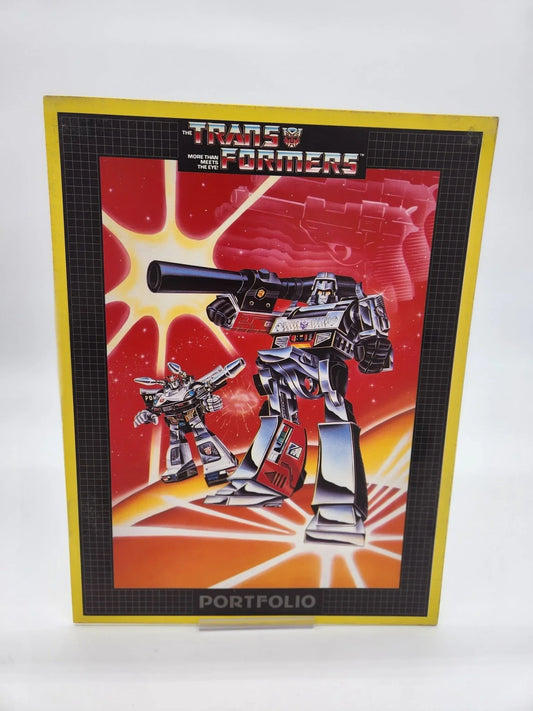 1984 Mead Transformer Portfolio - Megatron/Prowl - Kang's Collectibles