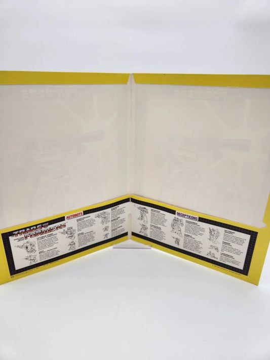 1984 Mead Transformer Portfolio - Megatron/Prowl - Kang's Collectibles